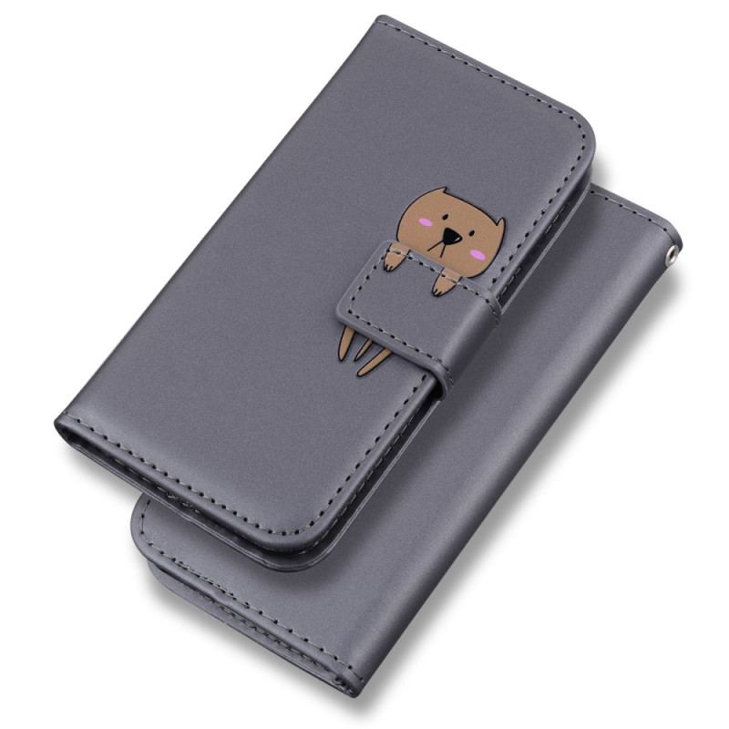 Etui Folio Do Samsung Galaxy S24 Ultra 5g Zwierzęta Z Kreskówek