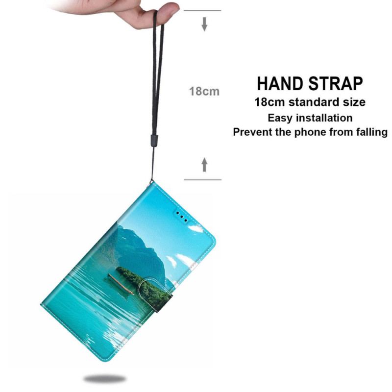 Etui Folio Samsung Galaxy S24 Ultra 5g Łódź Na Smyczy