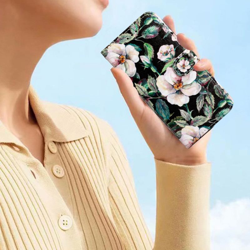 Etui Folio Samsung Galaxy S24 Ultra 5g Magnolie Lanière