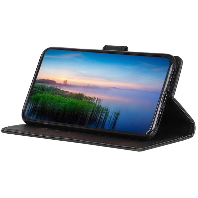 Etui Folio Samsung Galaxy S24 Ultra 5g Matowa Sztuczna Skóra Etui Ochronne