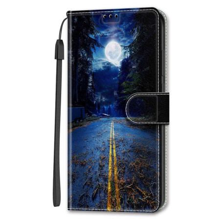 Etui Folio Samsung Galaxy S24 Ultra 5g Nocna Droga W Lanière Etui Ochronne