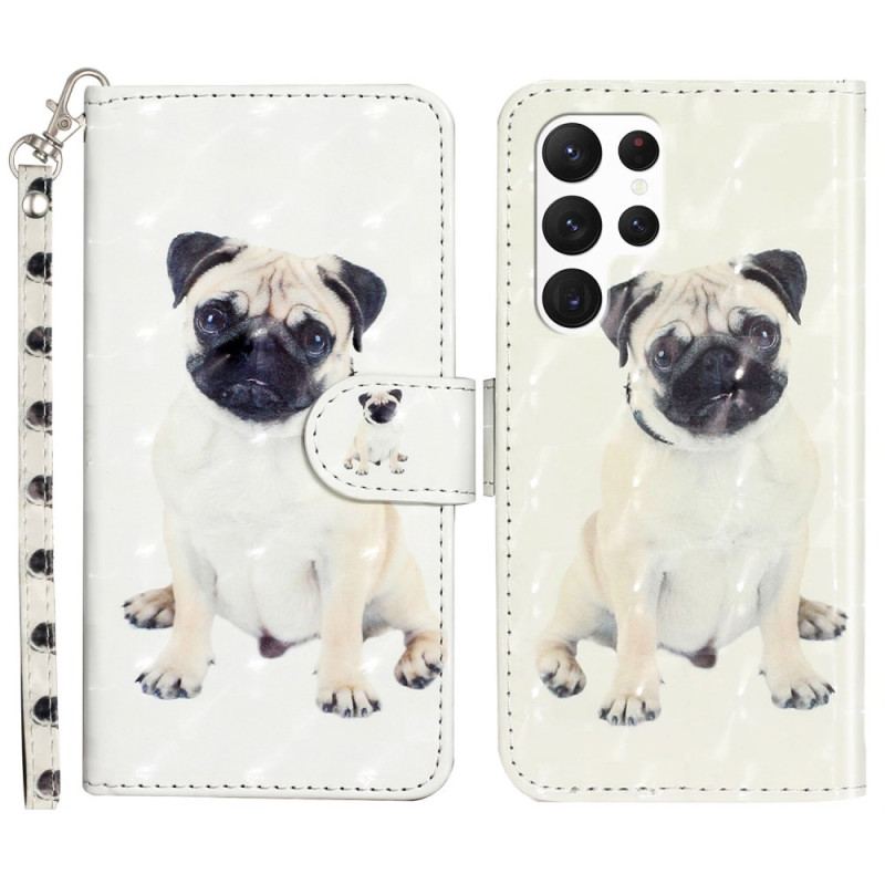 Etui Folio Samsung Galaxy S24 Ultra 5g Pies Na Smyczy
