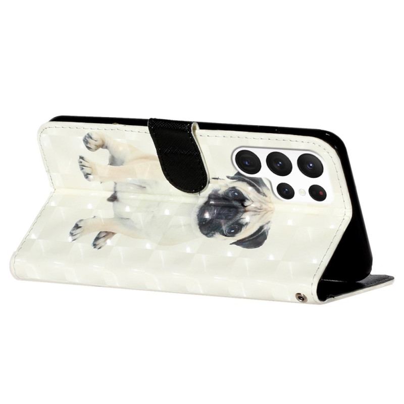Etui Folio Samsung Galaxy S24 Ultra 5g Pies Na Smyczy