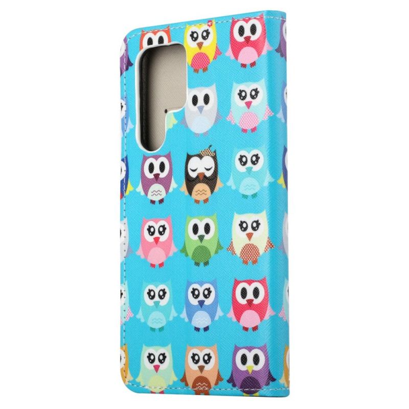Etui Folio Samsung Galaxy S24 Ultra 5g Plemię Sów