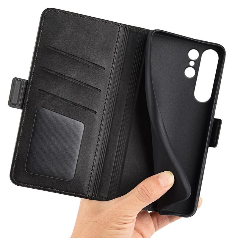 Etui Folio Samsung Galaxy S24 Ultra 5g Podwójne Zapięcie