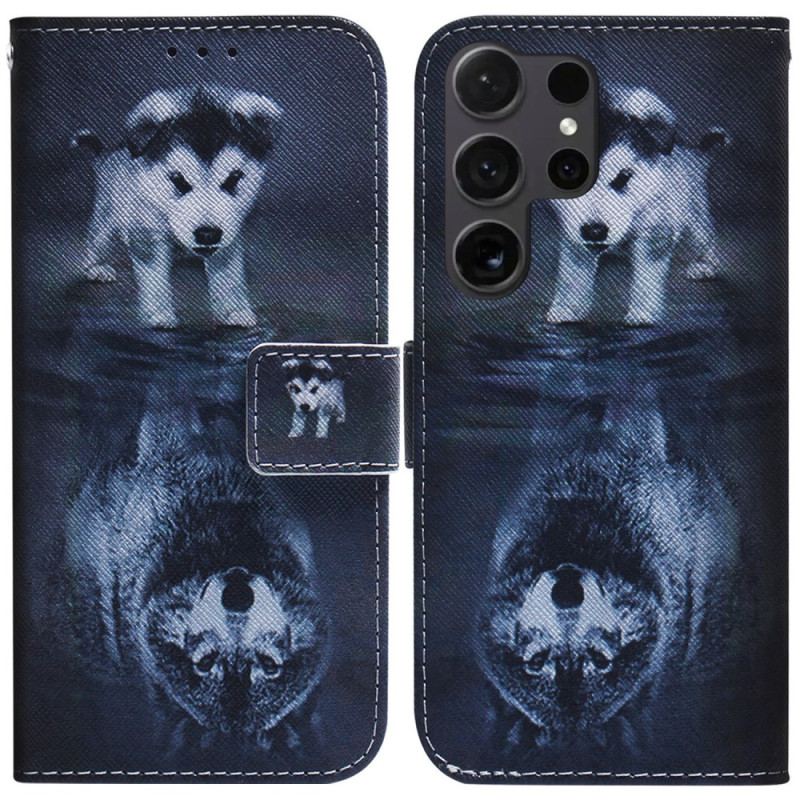Etui Folio Samsung Galaxy S24 Ultra 5g Sen Szczeniaka