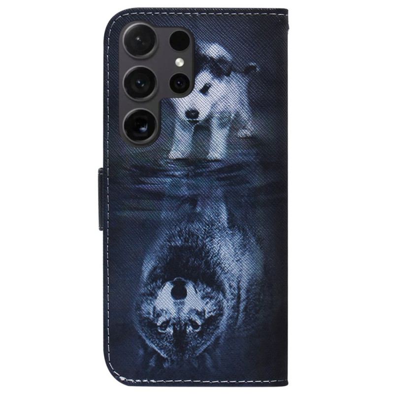 Etui Folio Samsung Galaxy S24 Ultra 5g Sen Szczeniaka