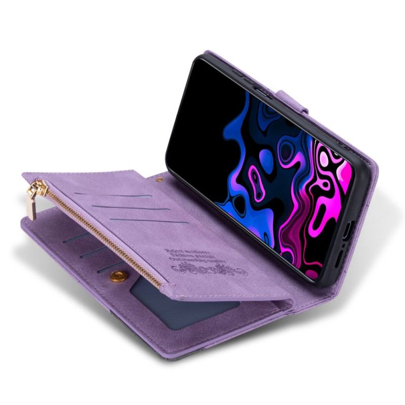 Etui Folio Samsung Galaxy S24 Ultra 5g Z Portmonetką I Smyczą