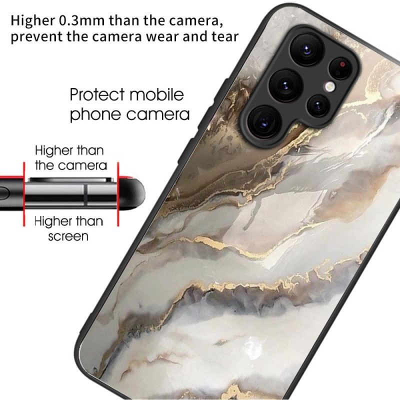 Etui Samsung Galaxy S24 Ultra 5g Alchemiczne Marmurowe Szkło Hartowane