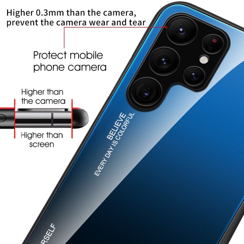 Etui Samsung Galaxy S24 Ultra 5g Bądź Sobą Szkło Hartowane