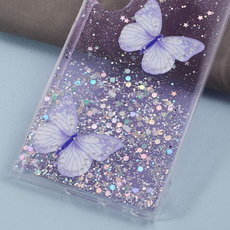 Etui Samsung Galaxy S24 Ultra 5g Brokat Z Motylami