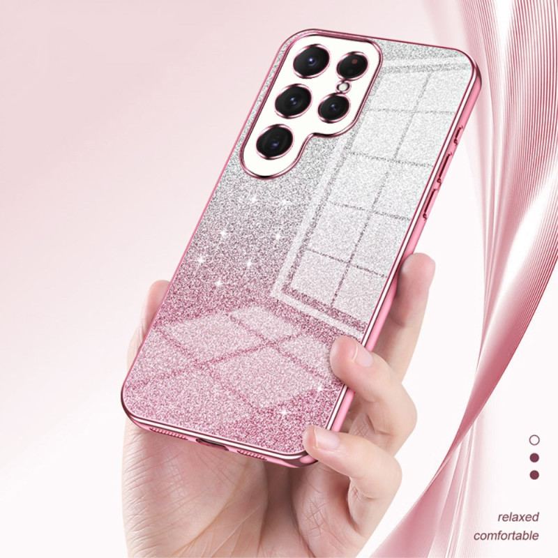 Etui Samsung Galaxy S24 Ultra 5g Brokatowy Wzór