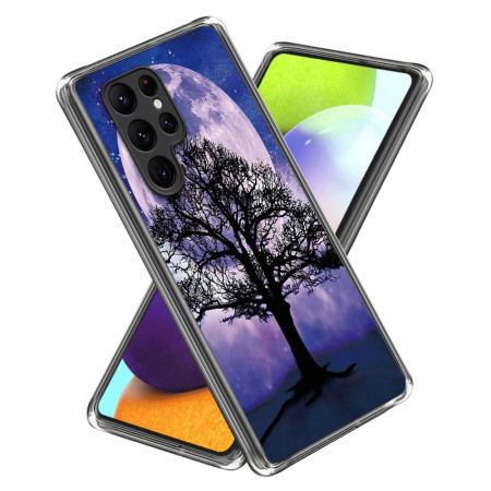 Etui Samsung Galaxy S24 Ultra 5g Drzewo I Księżyc Etui Ochronne