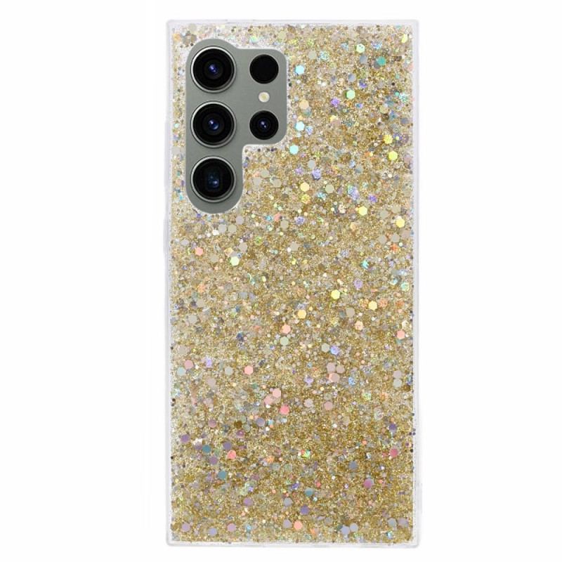 Etui Samsung Galaxy S24 Ultra 5g Elegancki Brokat Etui Ochronne