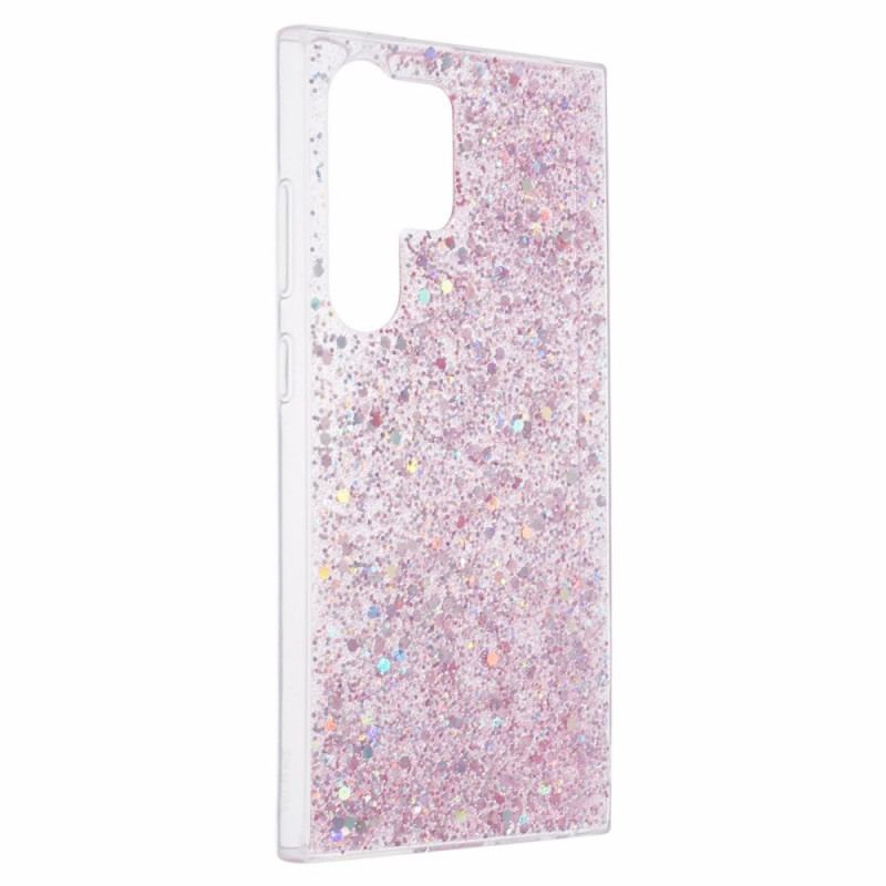 Etui Samsung Galaxy S24 Ultra 5g Elegancki Brokat Etui Ochronne