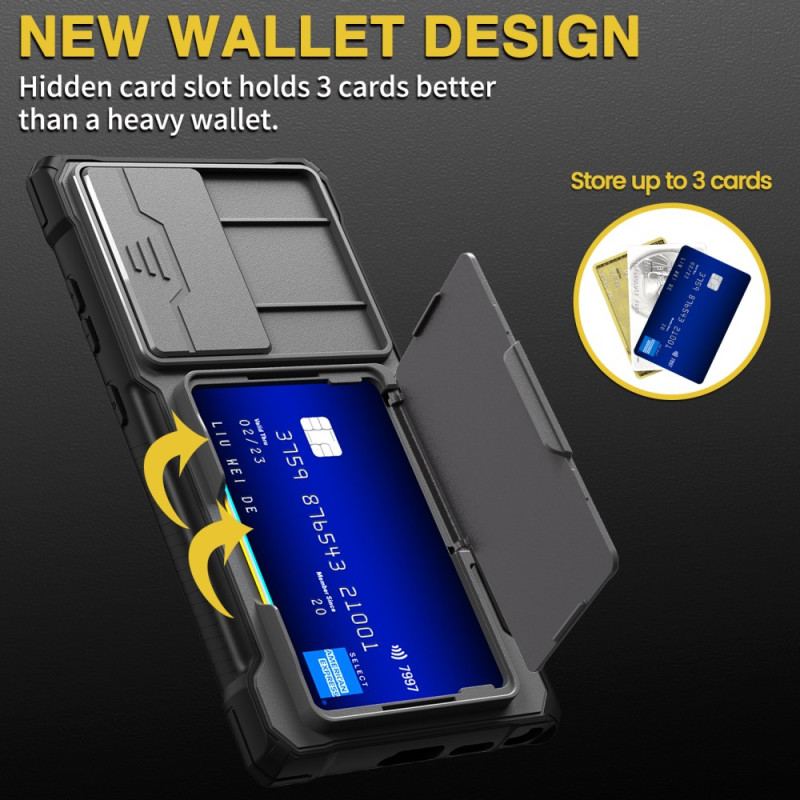 Etui Samsung Galaxy S24 Ultra 5g Osłona Obiektywu I Etui Na Karty Gkk Etui Ochronne