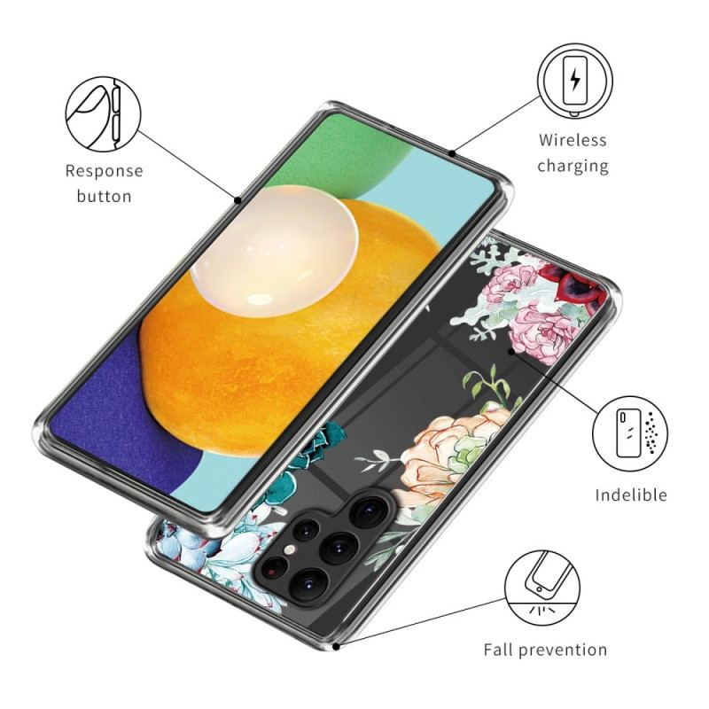 Etui Samsung Galaxy S24 Ultra 5g Rośliny