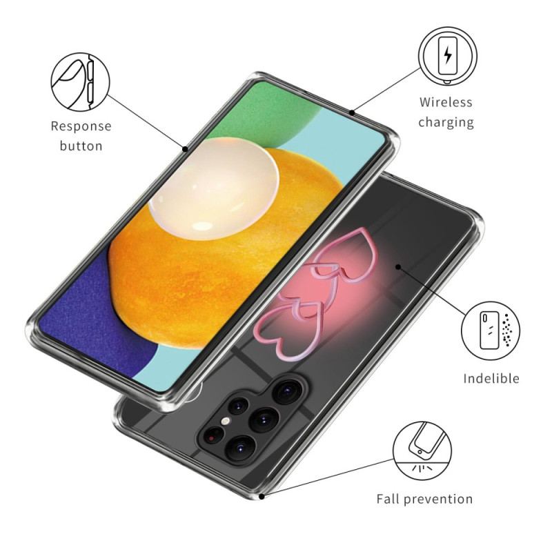 Etui Samsung Galaxy S24 Ultra 5g Trzy Serca Etui Ochronne