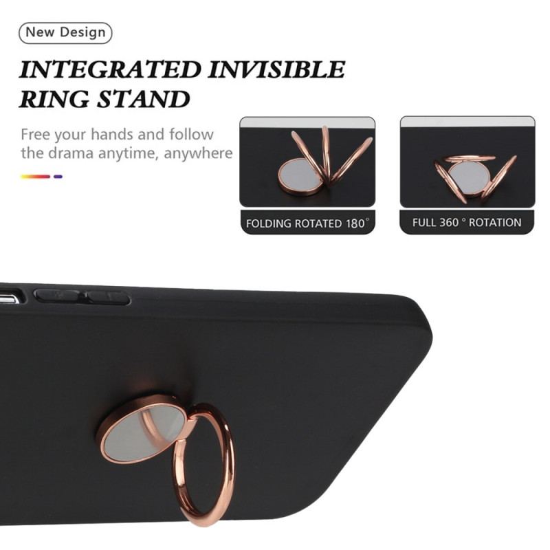 Etui Samsung Galaxy S24 Ultra 5g Z Metalowym Pierścieniem Podtrzymującym