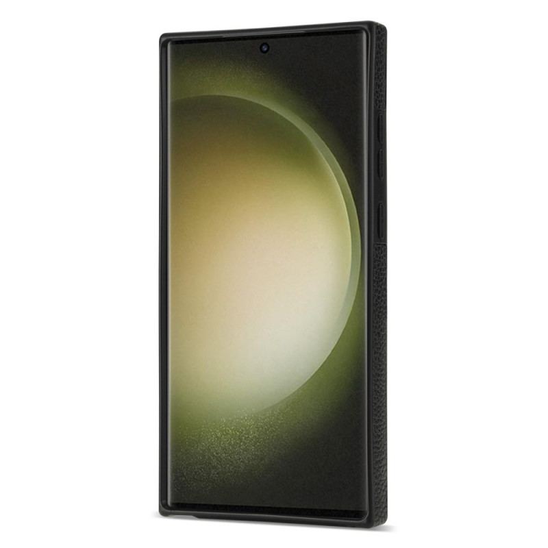 Etui Samsung Galaxy S24 Ultra 5g Z Obsługą Pierścienia I Portfelem