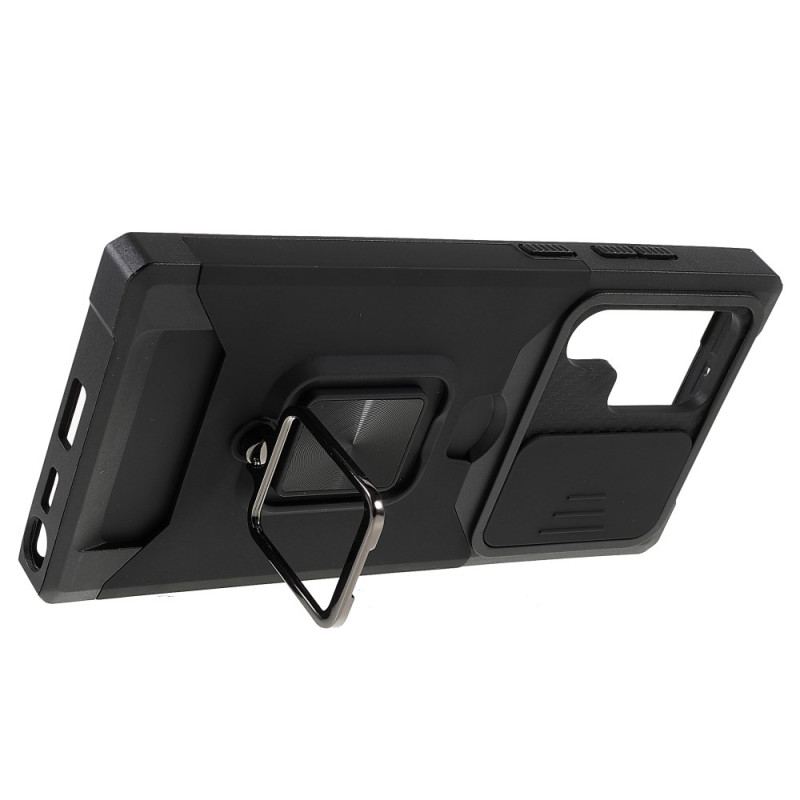 Etui Samsung Galaxy S24 Ultra 5g Ze Wspornikiem I Uchwytem Na Kartę Etui Ochronne