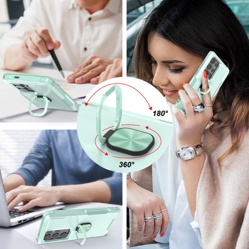 Etui Samsung Galaxy S24 Ultra 5g Ze Wspornikiem Pierścienia Obrotowego