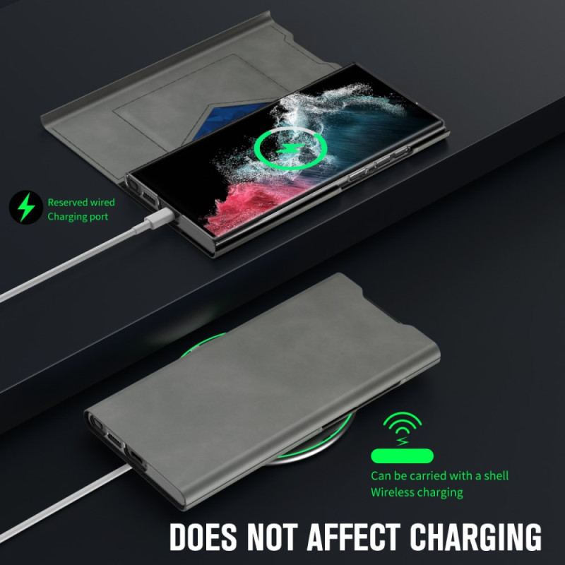 Flip Kotelot Do Samsung Galaxy S24 Ultra 5g Klasyczna Finezja