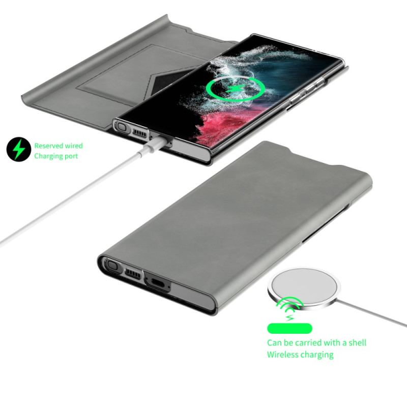 Flip Kotelot Do Samsung Galaxy S24 Ultra 5g Klasyczna Finezja