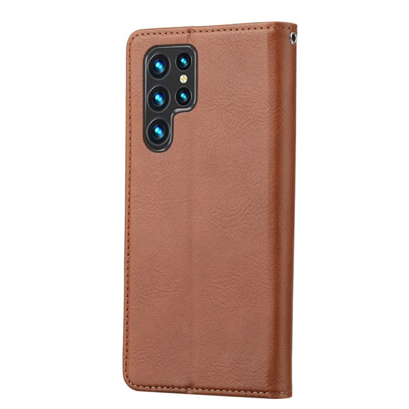 Flip Kotelot Do Samsung Galaxy S24 Ultra 5g Przednia Kieszeń