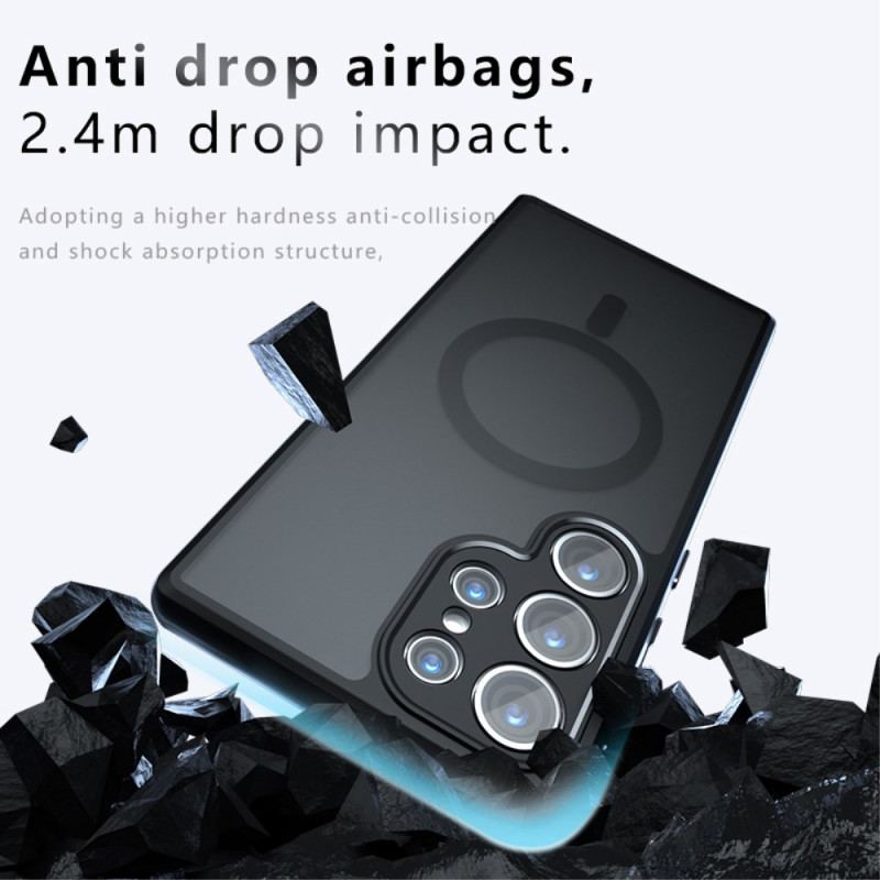 Futerały Samsung Galaxy S24 Ultra 5g Etui Na Telefon Efekt Matowy Kompatybilny Z Magsafe
