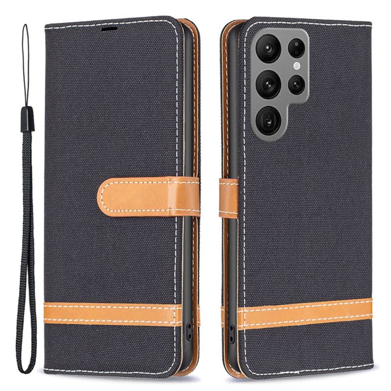 Obudowa Samsung Galaxy S24 Ultra 5g Etui Na Telefon Materiał Paska