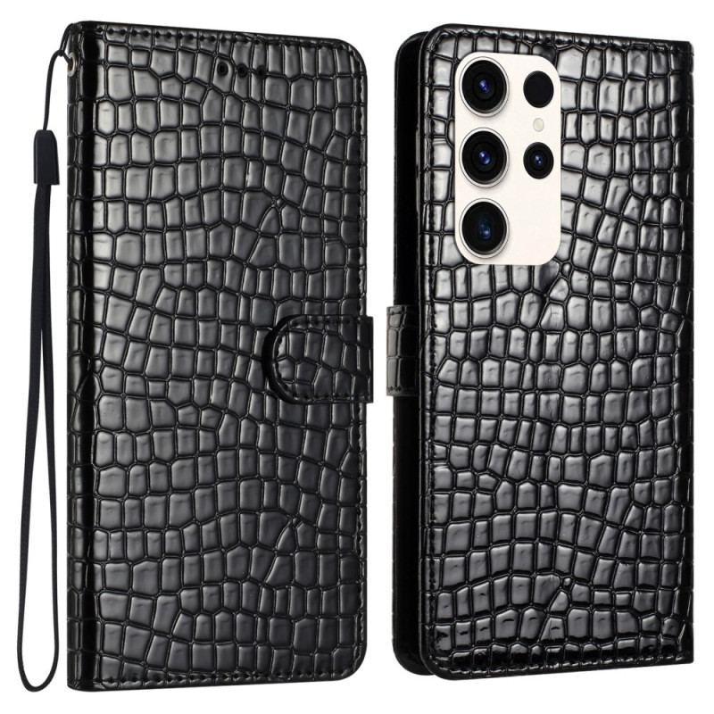 Pokrowce Samsung Galaxy S24 Ultra 5g Styl Krokodyla