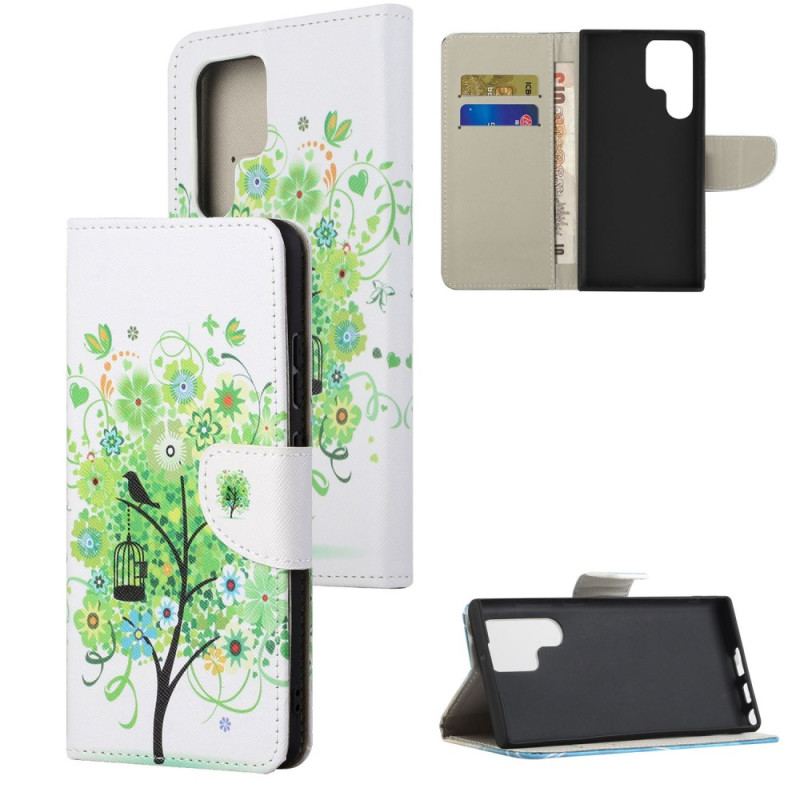 Pokrowce Samsung Galaxy S24 Ultra 5g Zielone Drzewo