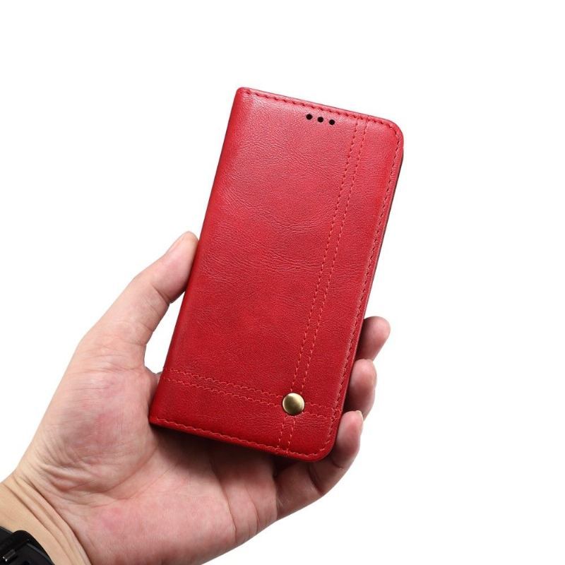 Case do iPhone 12 Pro Max Biznes Le Celestre Smart Retro