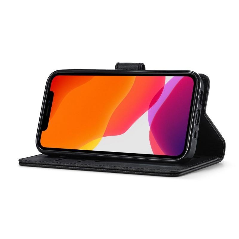 Etui do iPhone 12 Pro Max Obrzeża Etui Folio Skórzany Efekt Lc.imeeke