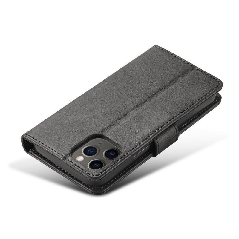 Etui do iPhone 12 Pro Max Obrzeża Etui Folio Skórzany Efekt Lc.imeeke