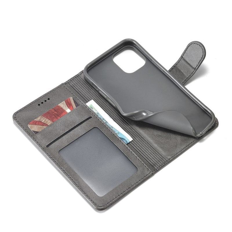 Etui do iPhone 12 Pro Max Obrzeża Etui Folio Skórzany Efekt Lc.imeeke