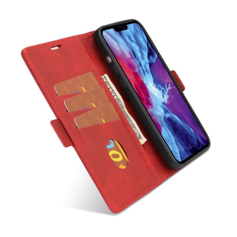 Etui Folio do iPhone 12 Pro Max Obrzeża Styl Biznesowy