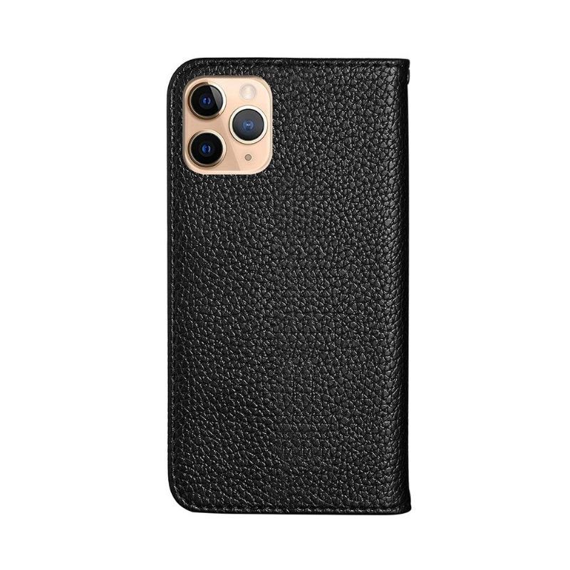 Etui Na Telefon do iPhone 12 Pro Max Biznes Etui Folio Ziarnista Sztuczna Skóra