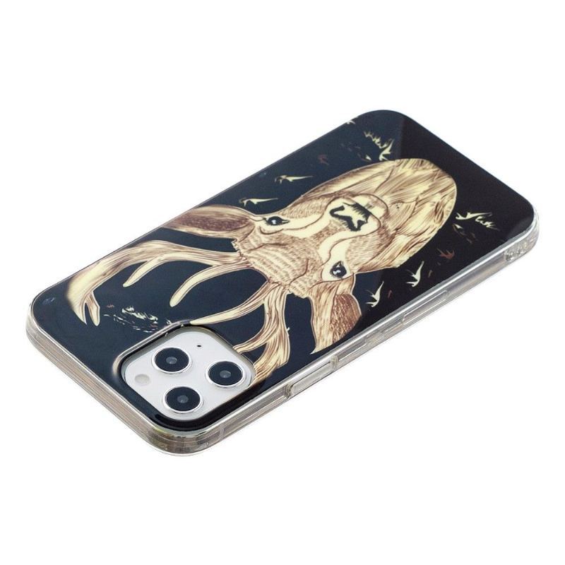 Futerały do iPhone 12 Pro Max Obrzeża Luminous Wapiti