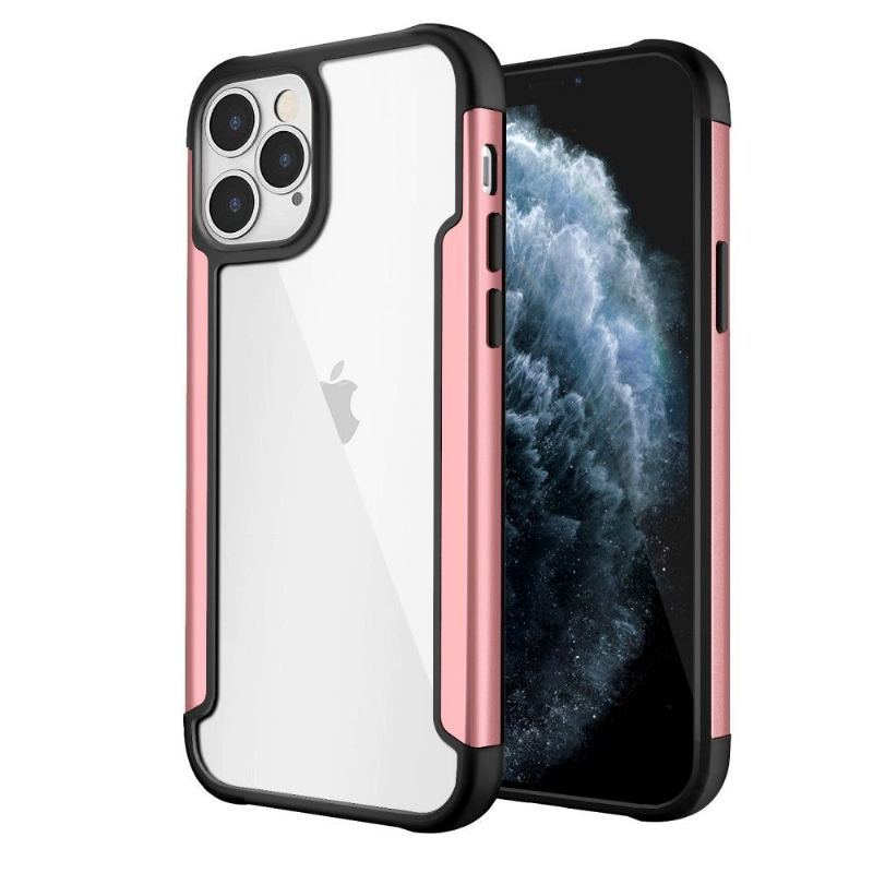 Futerały do iPhone 12 Pro Max Obrzeża Przezroczysta Ochrona