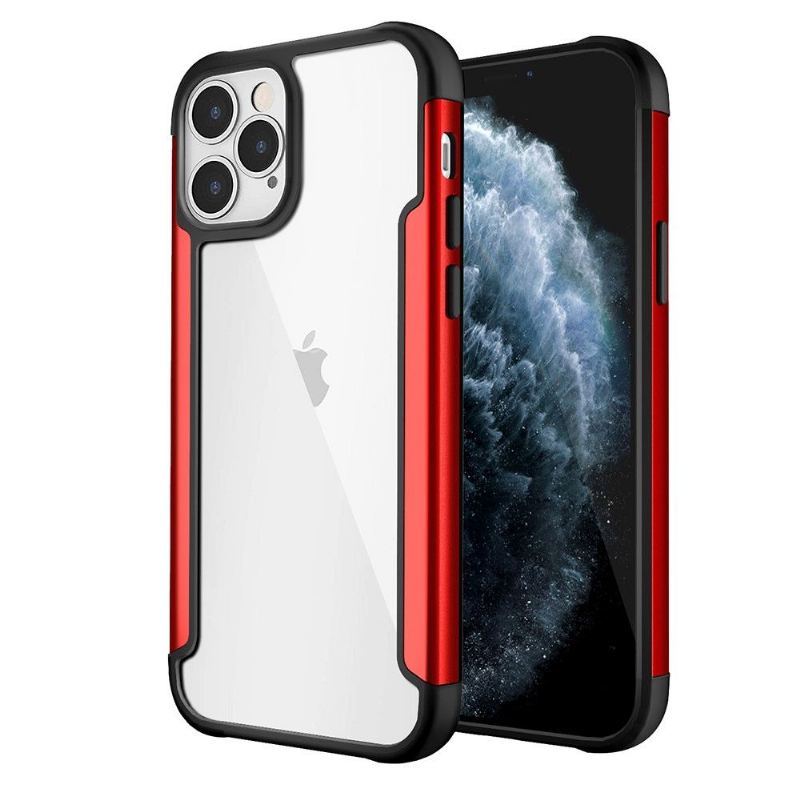 Futerały do iPhone 12 Pro Max Obrzeża Przezroczysta Ochrona