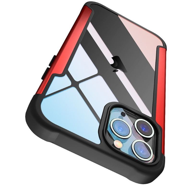 Futerały do iPhone 12 Pro Max Obrzeża Przezroczysta Ochrona