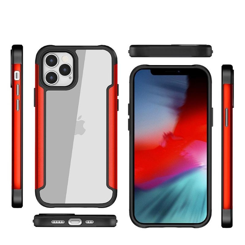 Futerały do iPhone 12 Pro Max Obrzeża Przezroczysta Ochrona