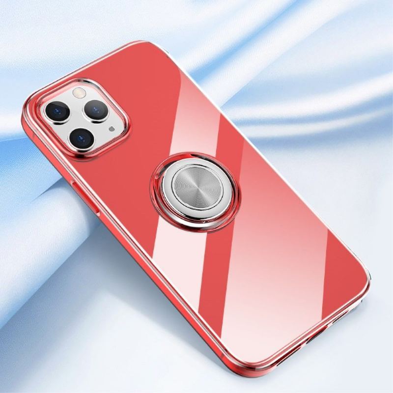 Futerały do iPhone 12 Pro Max Obrzeża Z Pierścieniem Magnetycznym