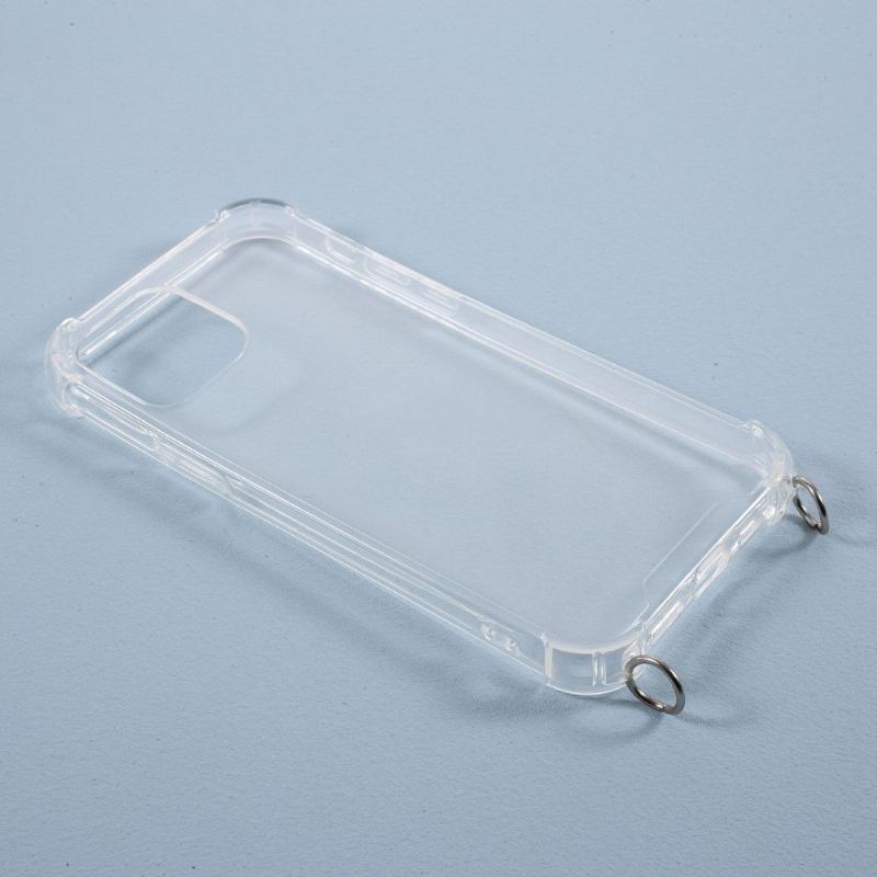 Futerały do iPhone 12 Pro Max Przezroczysty Pasek Na Ramię