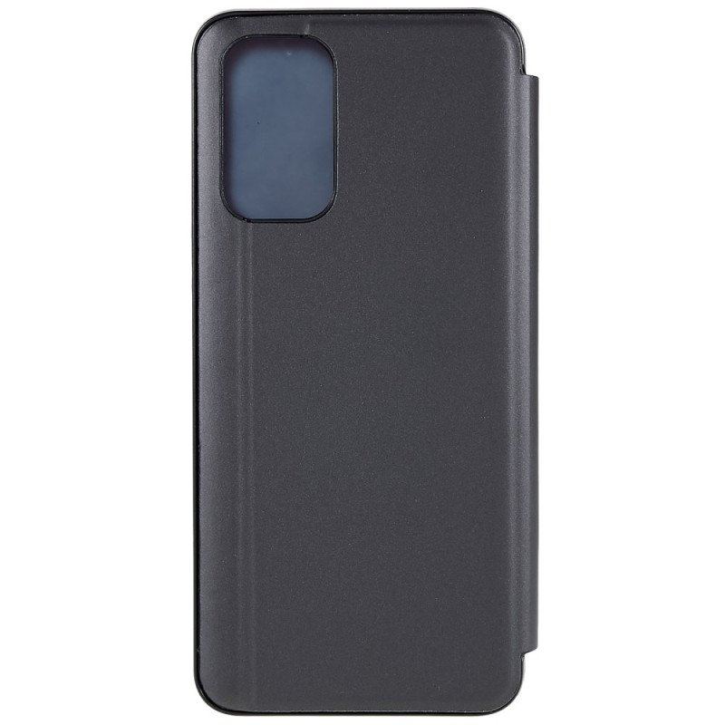 Etui Na Telefon do Oppo A54 5G / A74 5G Efekt Lustra I Skóry