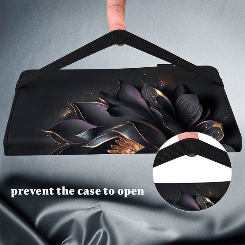 Case Samsung Galaxy Tab S9 Fe Etui Na Telefon Fioletowy Lotos