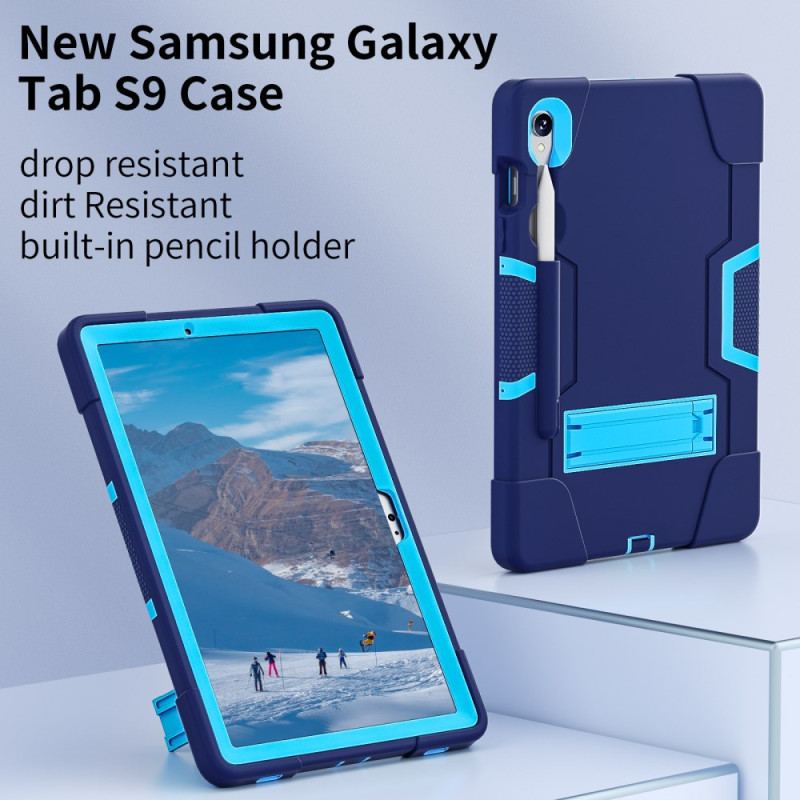 Etui Samsung Galaxy Tab S9 Fe Dwukolorowy Ze Zintegrowanym Wsparciem