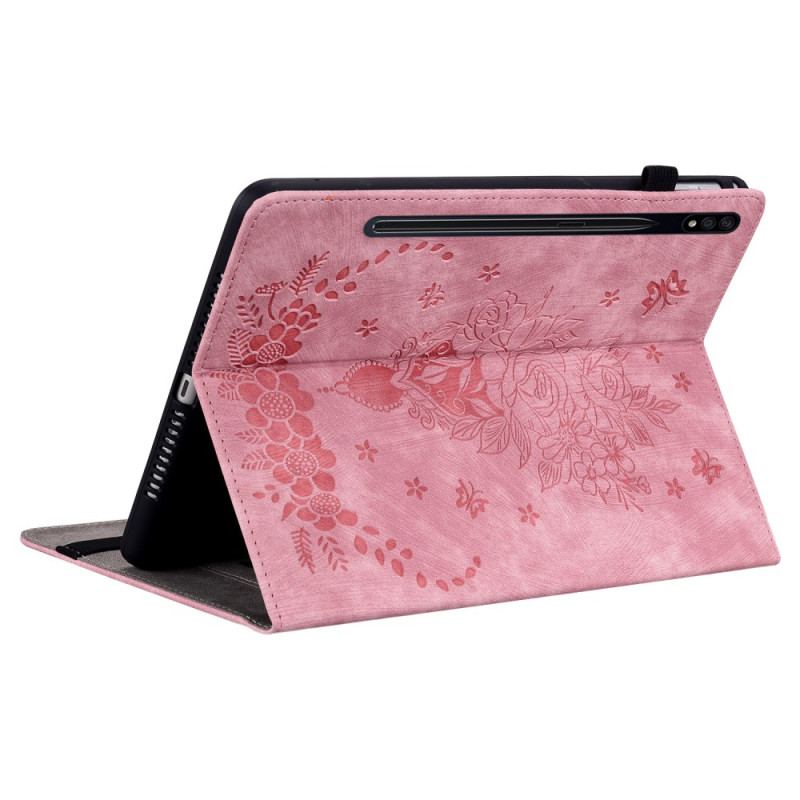 Samsung Galaxy Tab S9 Fe Motyle I Róże